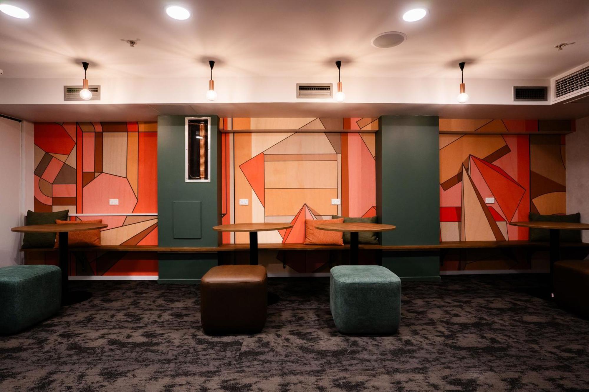 Haka House Wellington Pansiyon Dış mekan fotoğraf The common room at the University of Kent
